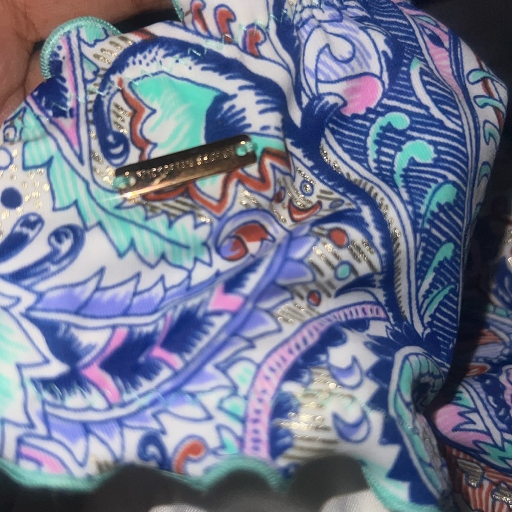 Victoria’s Secret Paisley bikini bottoms scrunched M - Picture 8 of 8